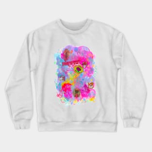 pastel piles Crewneck Sweatshirt